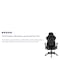 Flash Furniture Gray LeatherSoft Gaming Chair with Reclining Back CH-187230-1-GY-GG - alternate 8